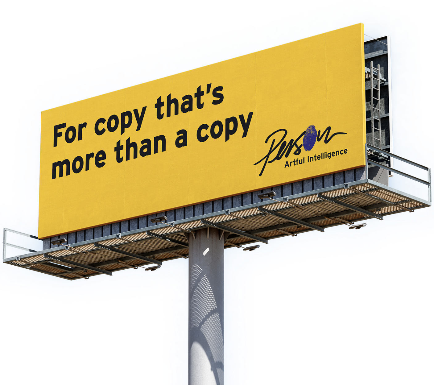 For copy that's more than copy